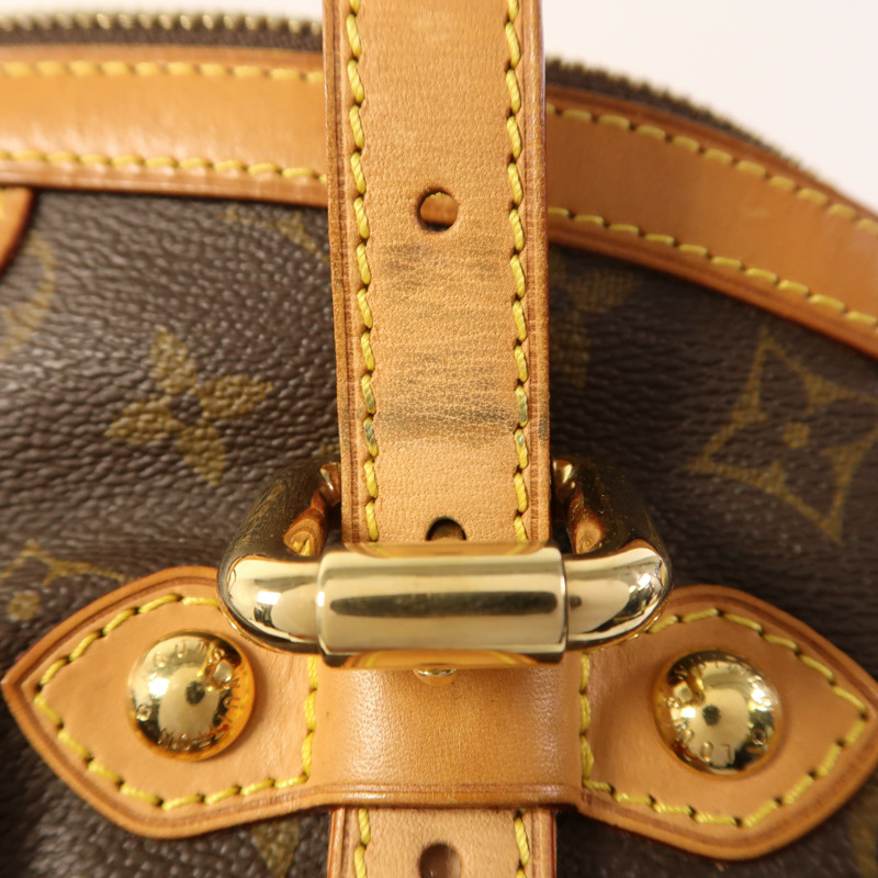 LOUIS VUITTON Monogram Tivoli GM金扣肩背袋-12