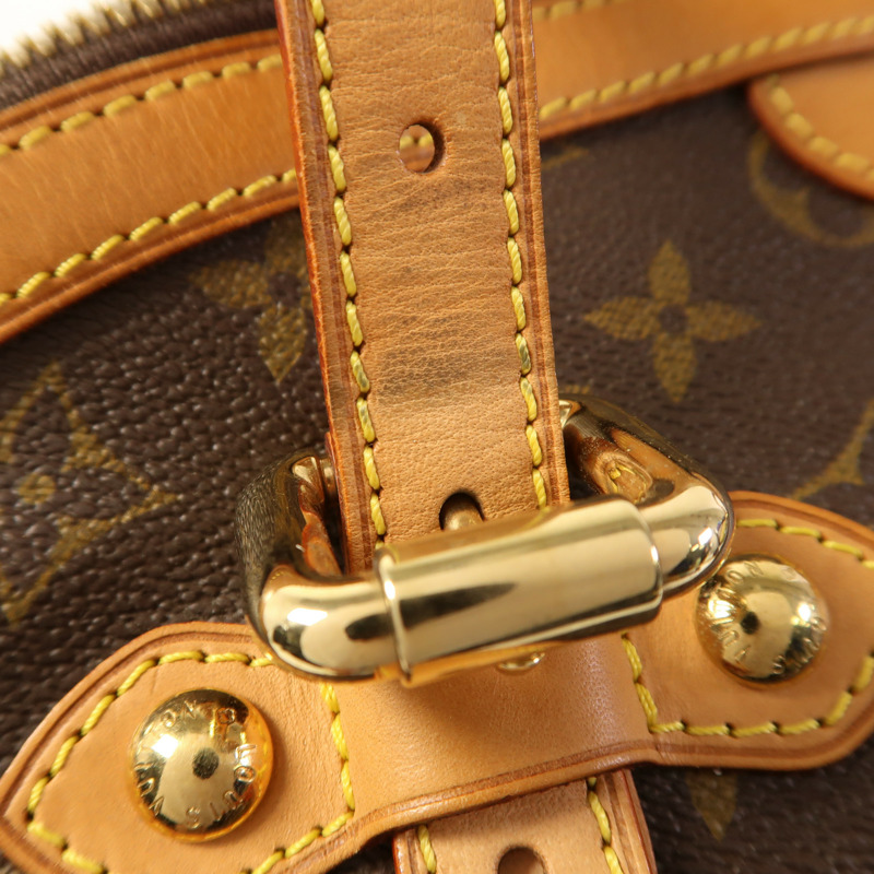 LOUIS VUITTON Monogram Tivoli GM金扣肩背袋-13