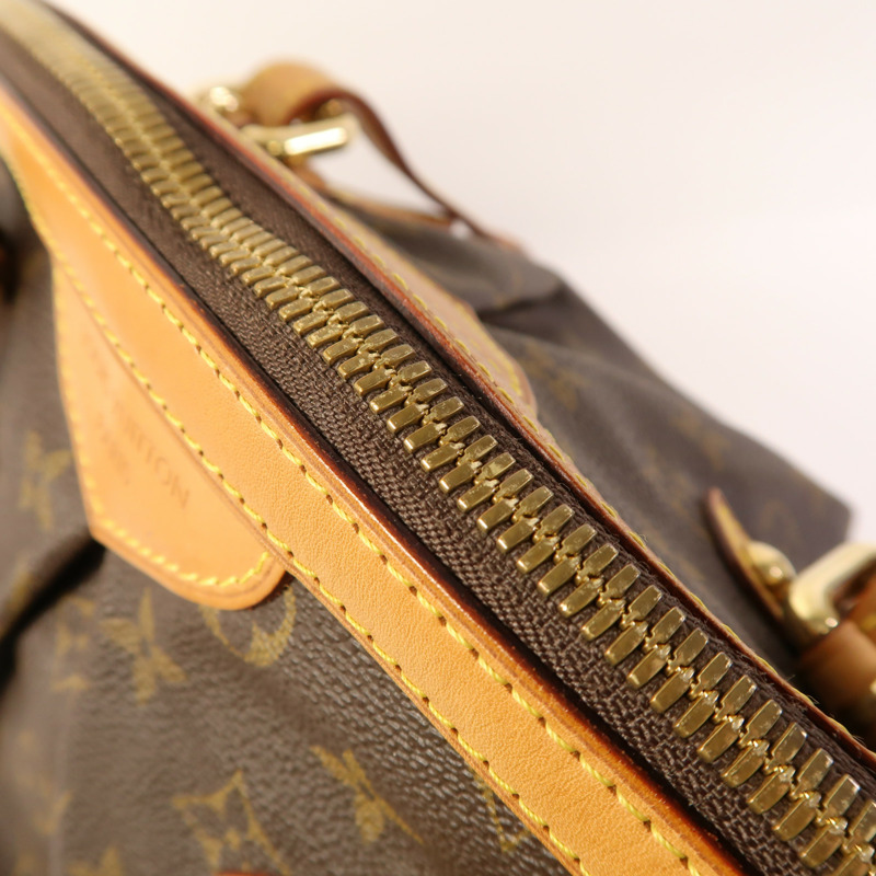 LOUIS VUITTON Monogram Tivoli GM金扣肩背袋-15