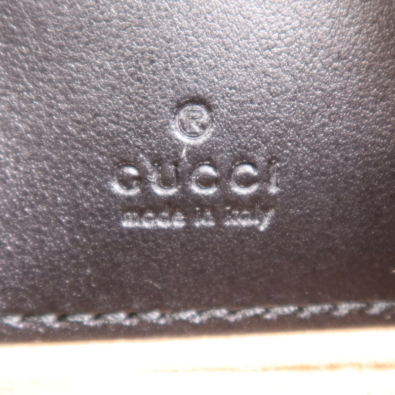 GUCCI 牛皮皮革GG Marmont金扣鏈帶肩背袋-6