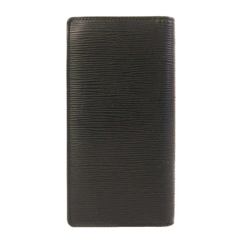 LOUIS VUITTON Epi Portefeuille Brazza銀扣長錢包-1