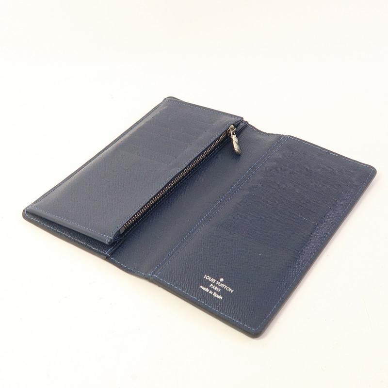 LOUIS VUITTON Epi Portefeuille Brazza銀扣長錢包-4