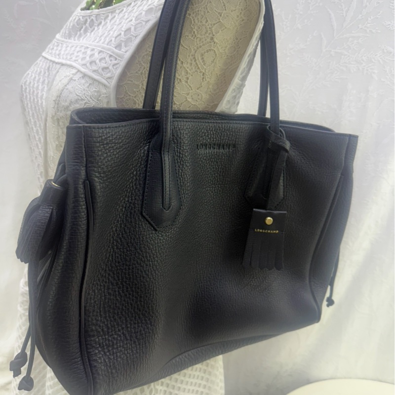 Longchamp itu Leather Tote Bag-9