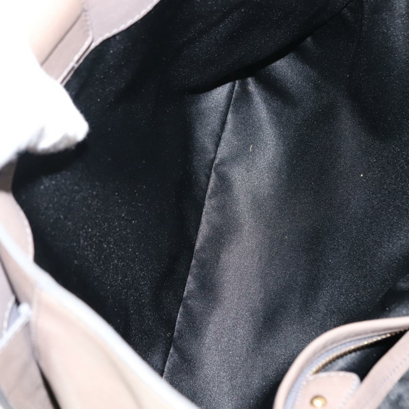 【日本直送】Salvatore Ferragamo Gancini 手提包 皮革 兩用 米色 金色 正品 sw1593-21