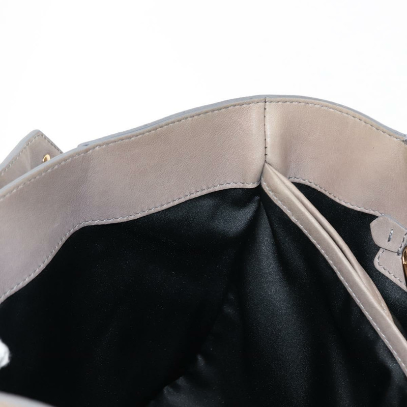 【日本直送】Salvatore Ferragamo Gancini 手提包 皮革 兩用 米色 金色 正品 sw1593-22