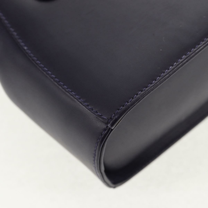 【日本直送】Salvatore Ferragamo Gancini 手提包 皮革 2way 紫金色 Auth 145500V-17