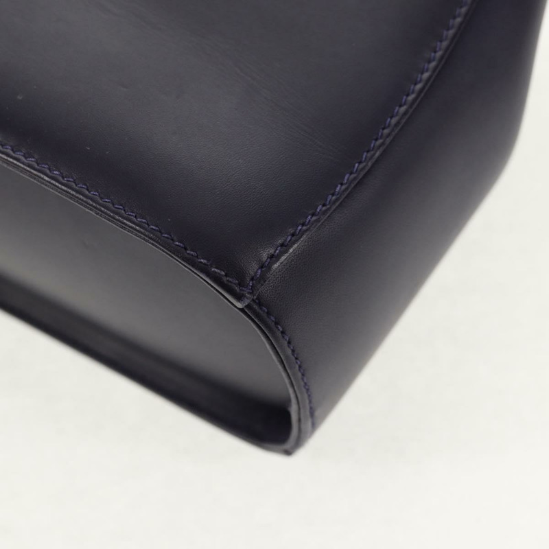 【日本直送】Salvatore Ferragamo Gancini 手提包 皮革 2way 紫金色 Auth 145500V-18