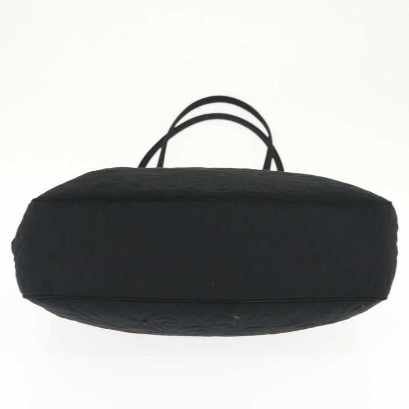 【日本直送】SAINT LAURENT 尼龍黑色金色手提包 Auth bs29972-5