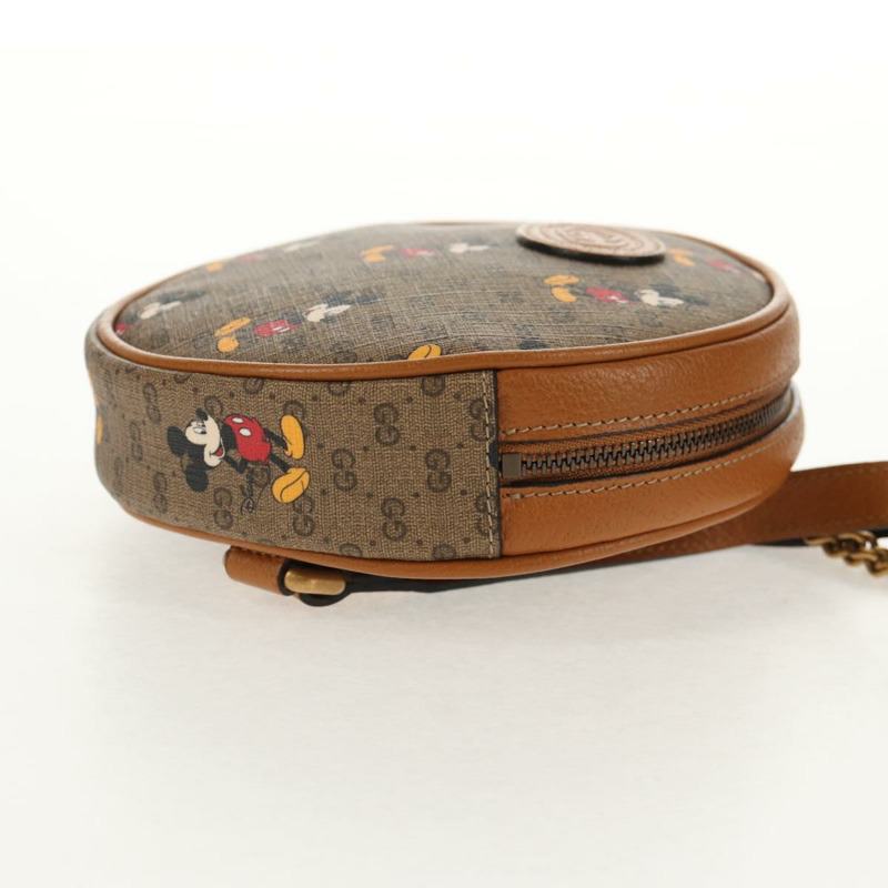 【日本直送】GUCCI Micro GG Supreme 迪士尼迷你背包 PVC 米色 603730 正品 146074M-3