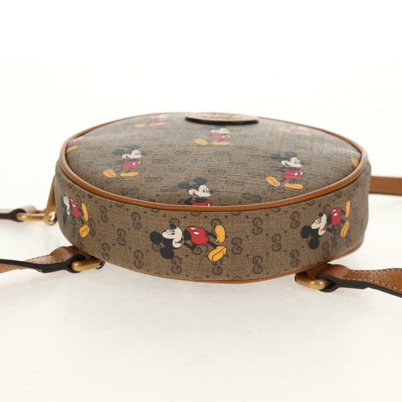 【日本直送】GUCCI Micro GG Supreme 迪士尼迷你背包 PVC 米色 603730 正品 146074M-4