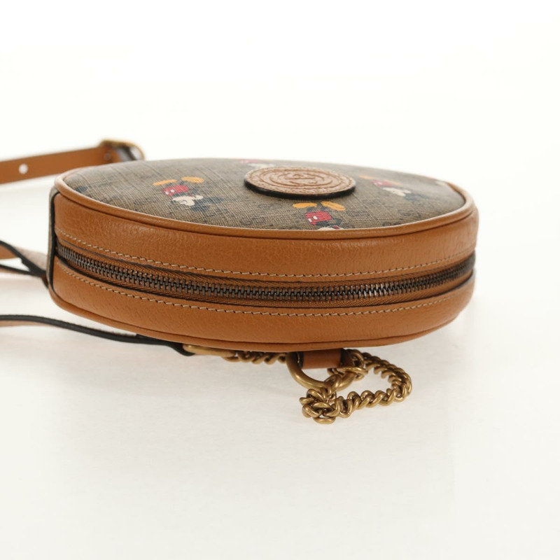【日本直送】GUCCI Micro GG Supreme 迪士尼迷你背包 PVC 米色 603730 正品 146074M-5