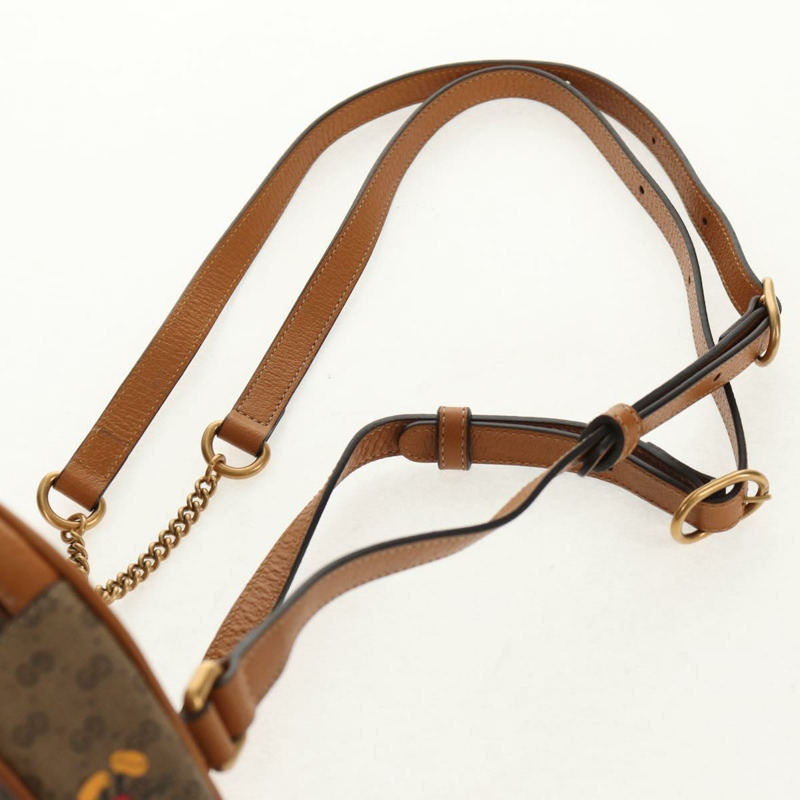 【日本直送】GUCCI Micro GG Supreme 迪士尼迷你背包 PVC 米色 603730 正品 146074M-14
