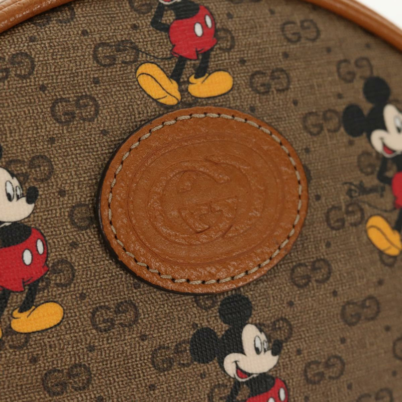 【日本直送】GUCCI Micro GG Supreme 迪士尼迷你背包 PVC 米色 603730 正品 146074M-20
