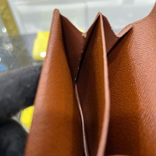 東區正精品㊣LV LOUIS VUITTON 原花釦子零錢包 RZ5932-3