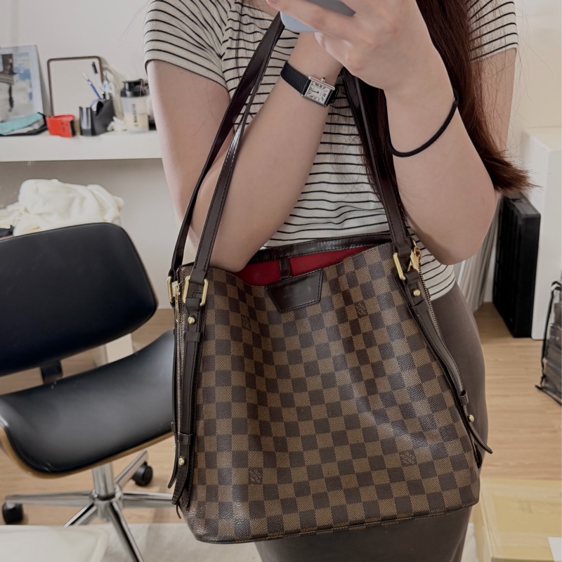 Louis Vuitton Damier Cabas Rivington N41108 女士手提包-0