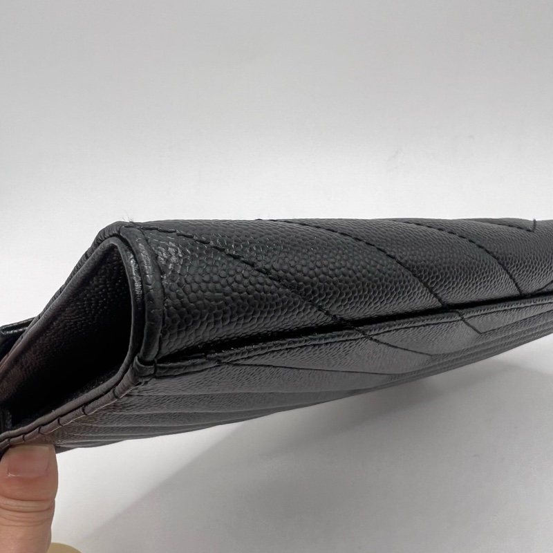 YSL/圣罗兰+黑金链条信封包-5