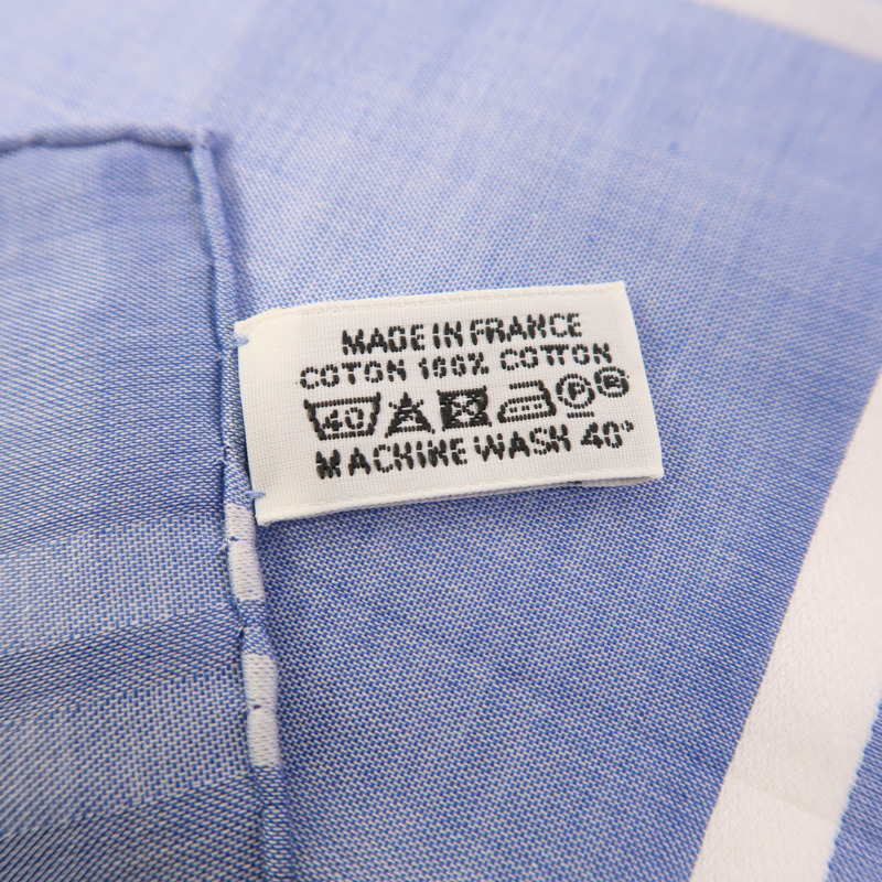 HERMES 棉質Handkerchief手帕-7