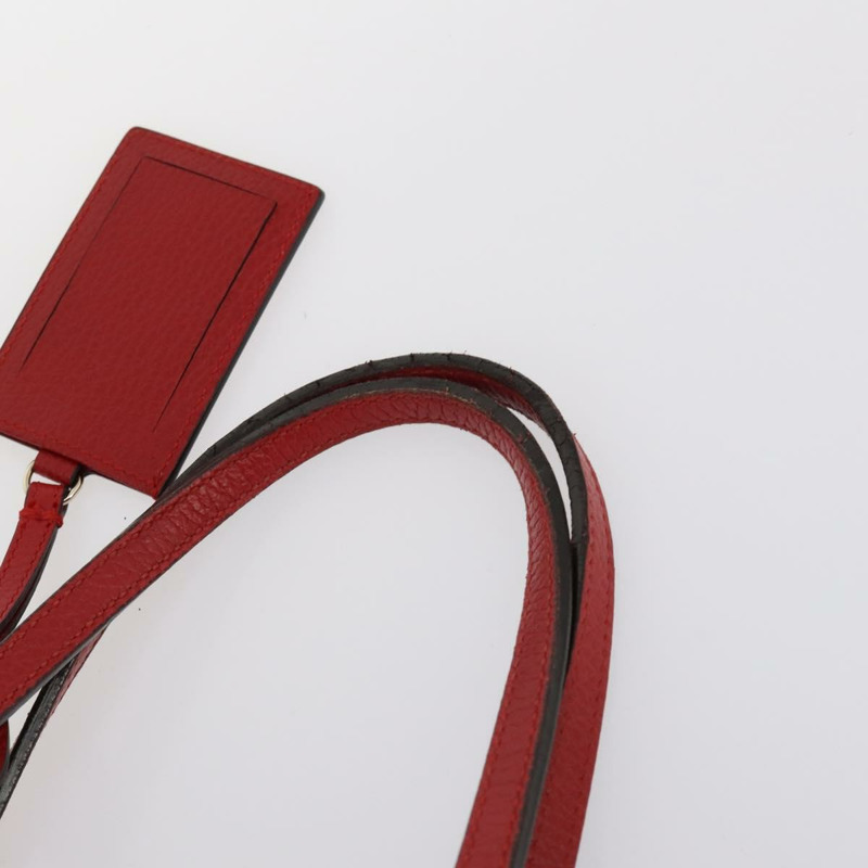 【日本直送】GUCCI 搖擺手提包 皮革 紅色 金色 354397 正品 144275-13