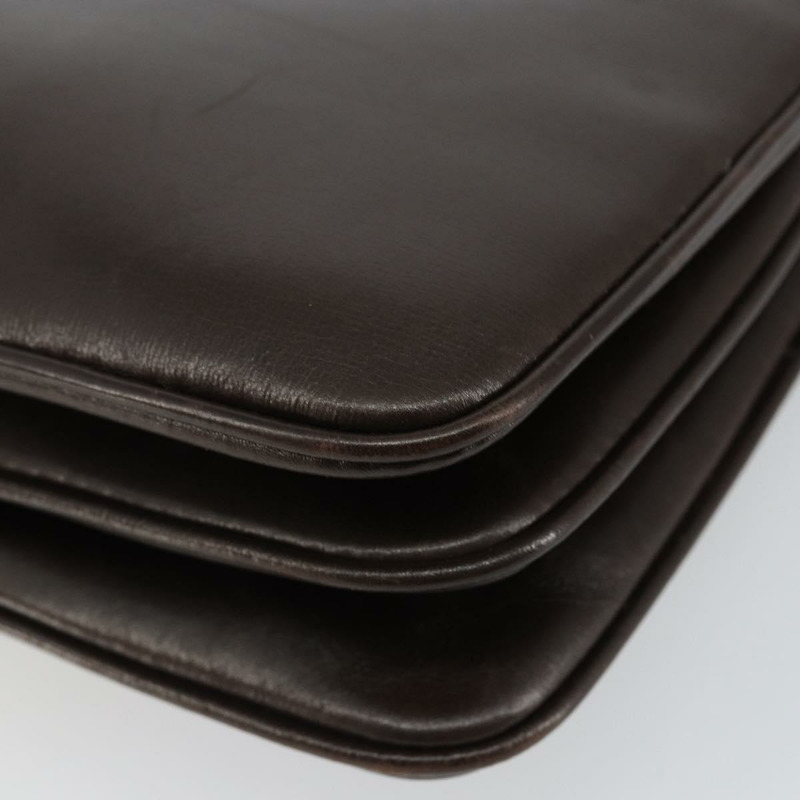 【日本直送】GUCCI 棕色金色皮革單肩包 正品 fm4876-14