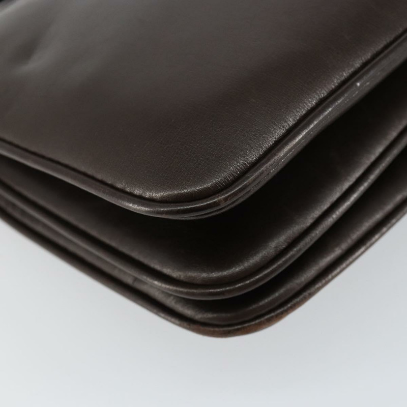 【日本直送】GUCCI 棕色金色皮革單肩包 正品 fm4876-15