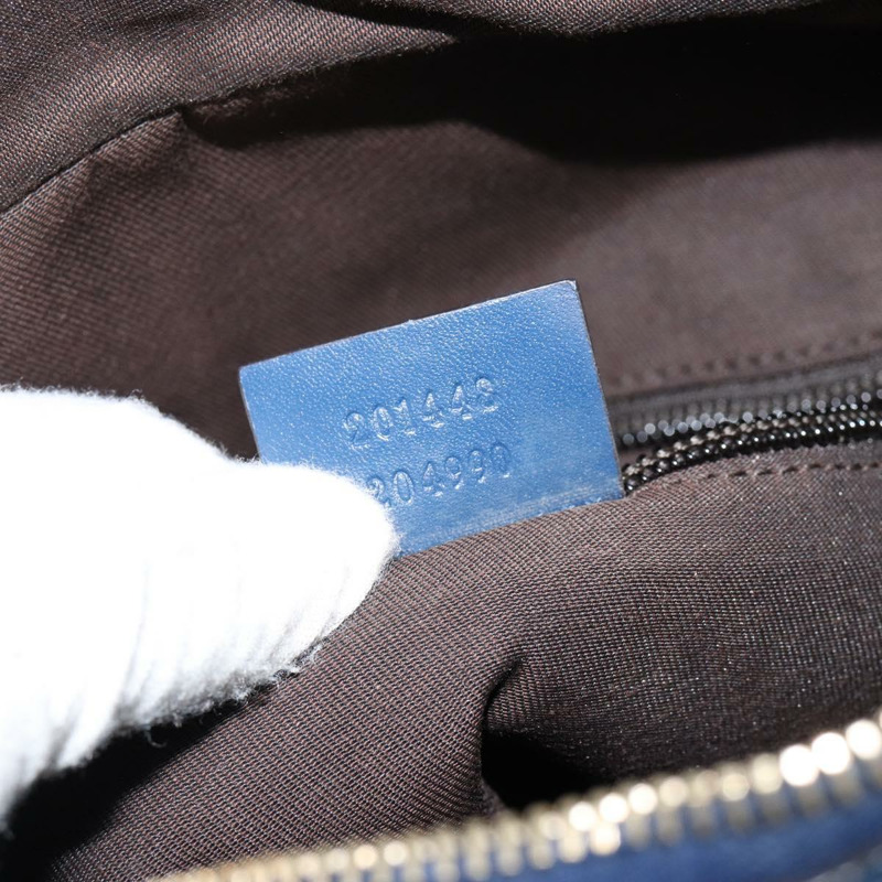 【日本直送】GUCCI Diamante 肩背包 皮革 藍色 金色 201443 正品 bs29905-11