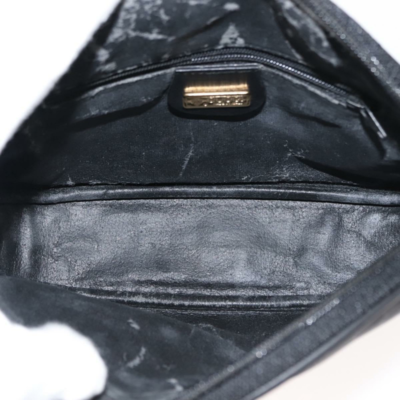 【日本直送】GUCCI 微型 GG 帆布單肩包 PVC 皮革 黑色 正品 ep11104-10