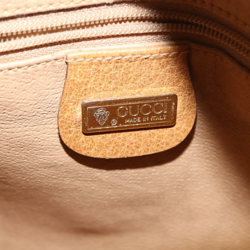 【日本直送】GUCCI Micro GG Supreme 單肩包 PVC 米色 金色 001 084 0852 正品 BA6744-17