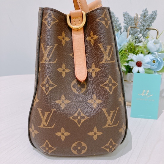 TK1840  Louis Vuitton路易威登經典老花手提單肩斜挎包M41055 Montaigne BB Bag-4