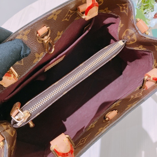 TK1840  Louis Vuitton路易威登經典老花手提單肩斜挎包M41055 Montaigne BB Bag-22