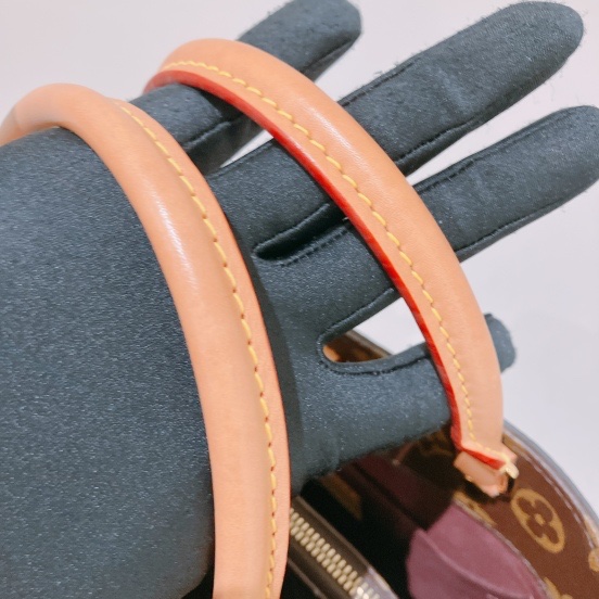 TK1840  Louis Vuitton路易威登經典老花手提單肩斜挎包M41055 Montaigne BB Bag-31