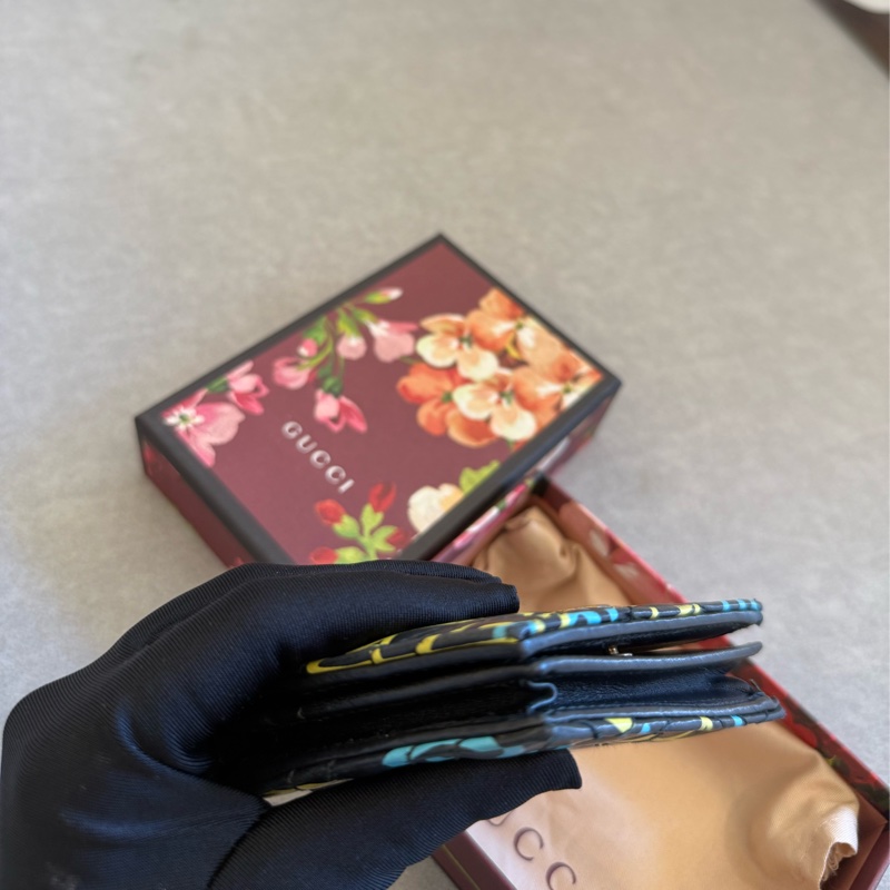 （極新甜價）gucci塗鴉短夾-5