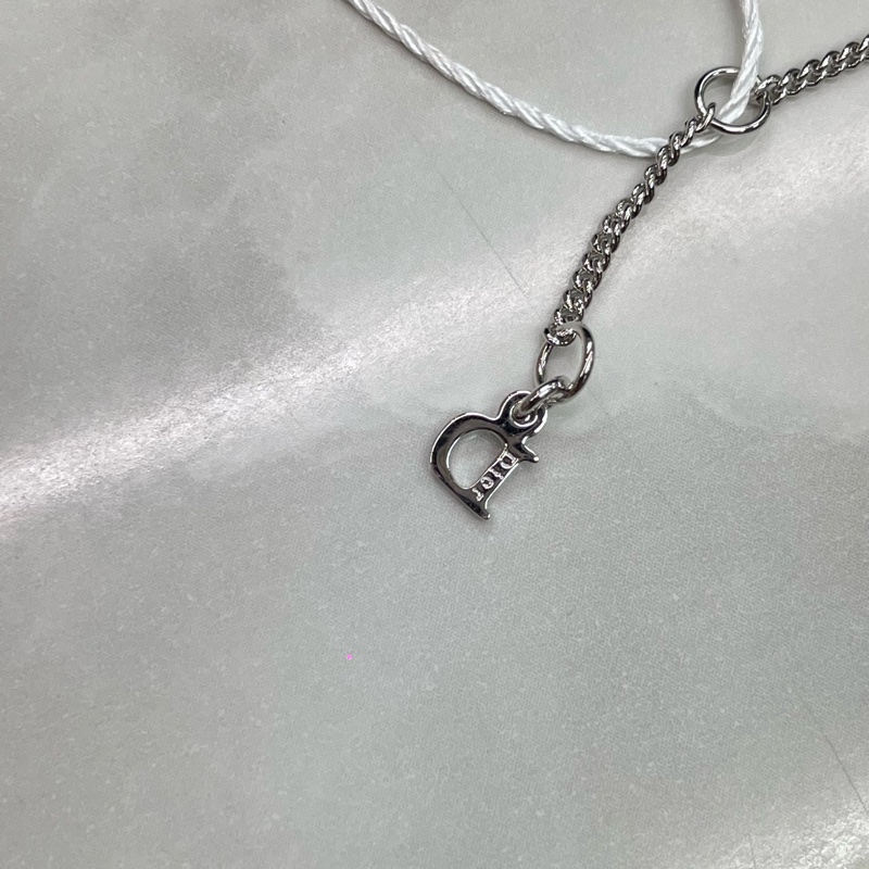 Dior Oblique 銀色星星水鑽手鏈 XB619-9