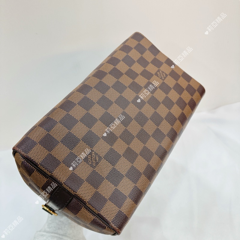 莉亞精品♡ LV 棋盤格speedy25 二手美包-7