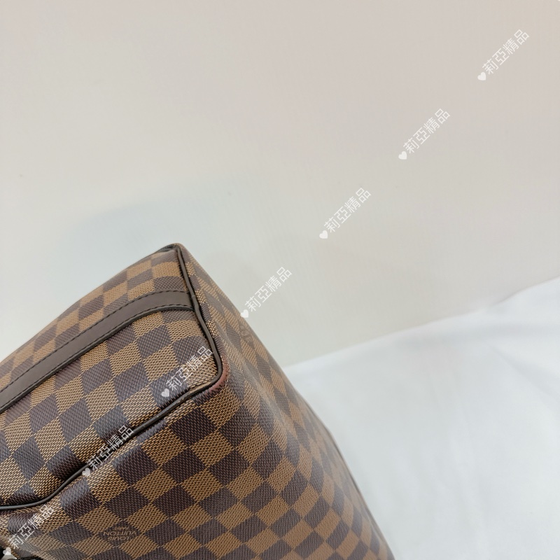 莉亞精品♡ LV 棋盤格speedy25 二手美包-10