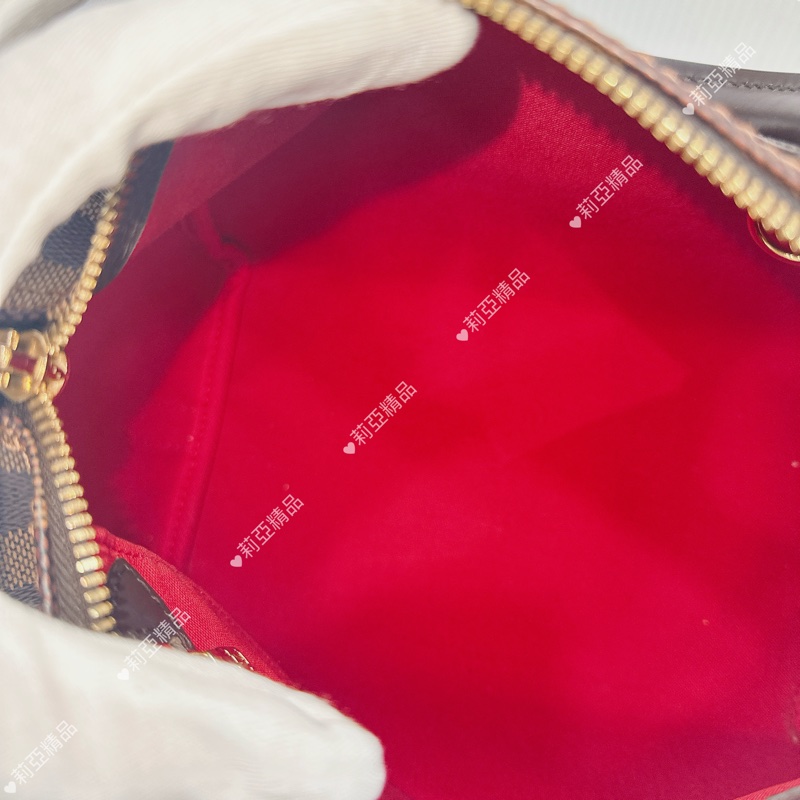 莉亞精品♡ LV 棋盤格speedy25 二手美包-14