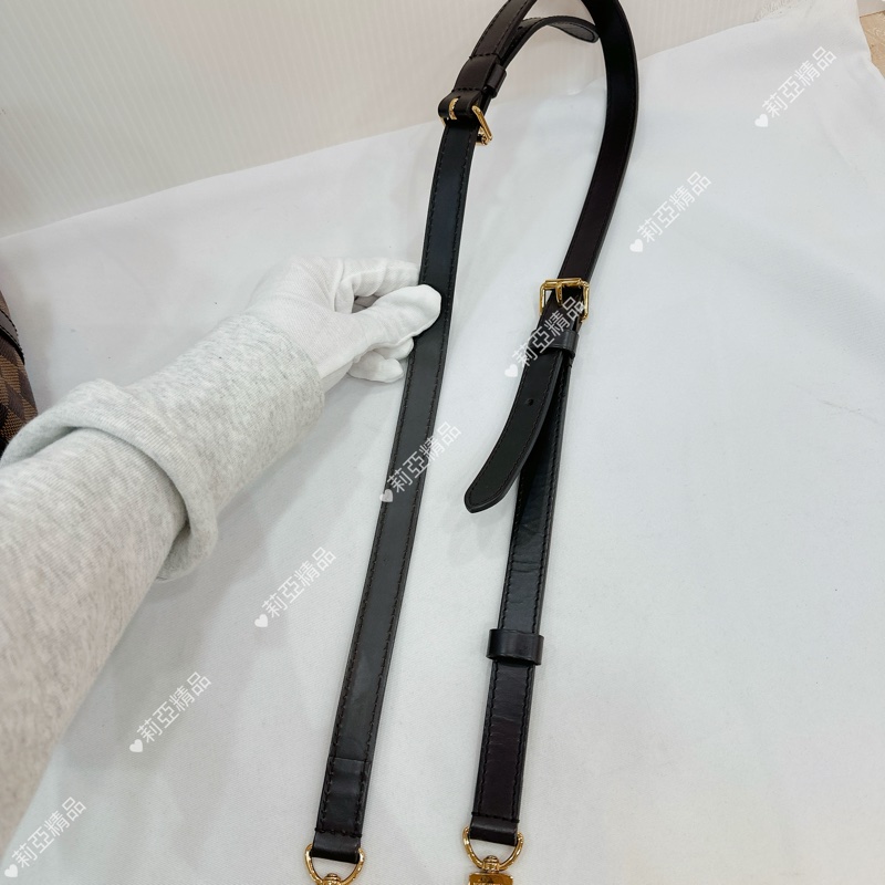 莉亞精品♡ LV 棋盤格speedy25 二手美包-15