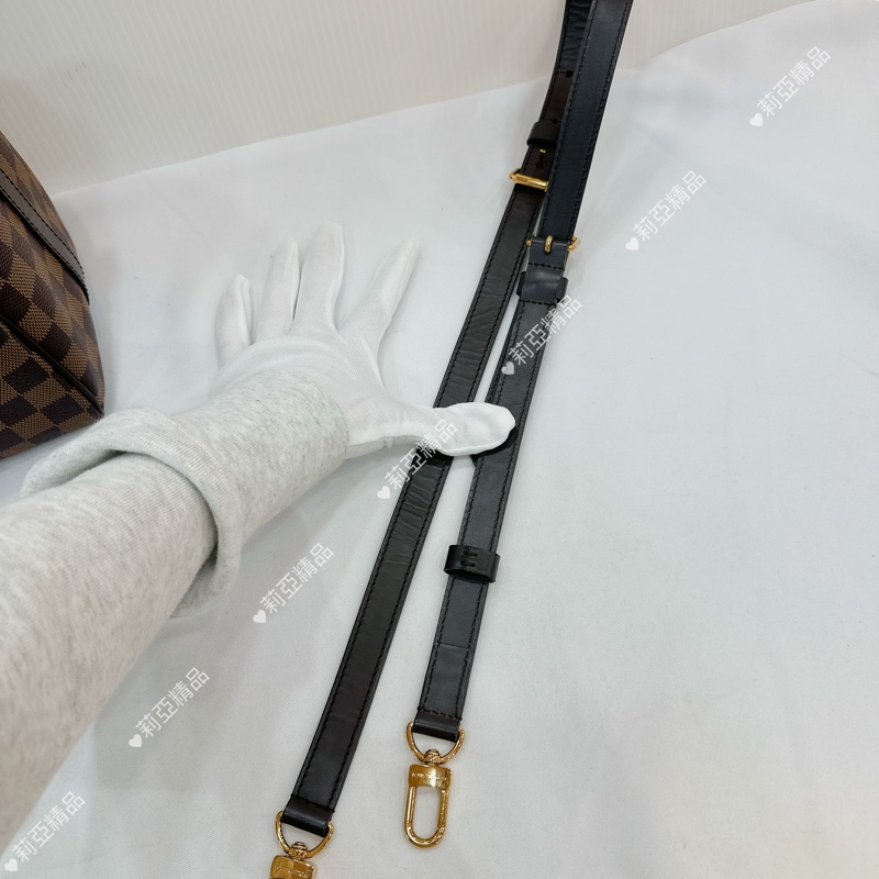 莉亞精品♡ LV 棋盤格speedy25 二手美包-16