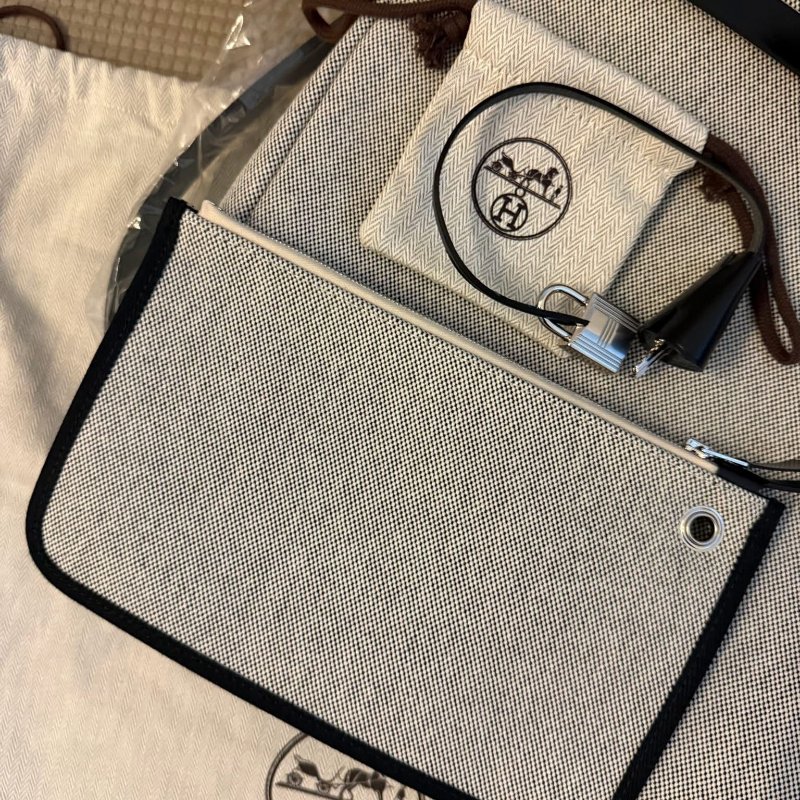 Hermès Herbag Messenger 39 / 黑白熊貓配色-1
