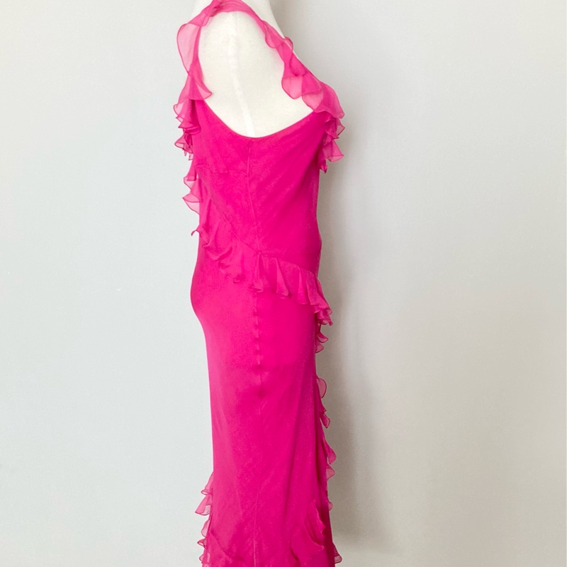 全新未穿Dior迪奧最最美經典款絲質浪漫洋裝F40約一般S~M-6