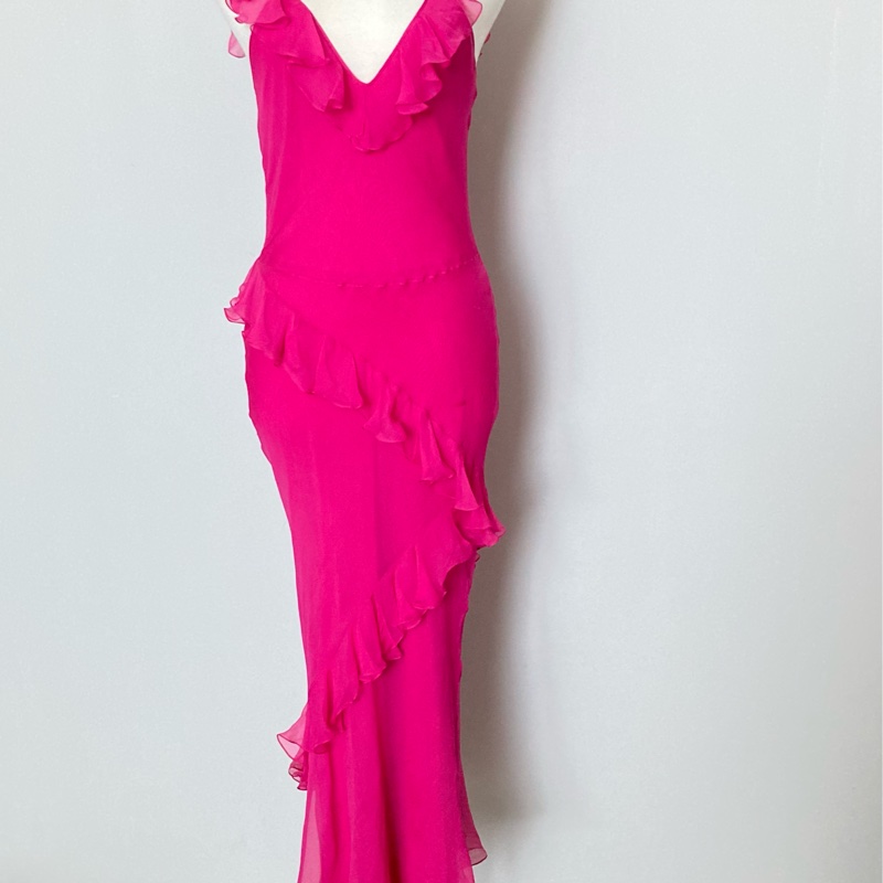 全新未穿Dior迪奧最最美經典款絲質浪漫洋裝F40約一般S~M-7