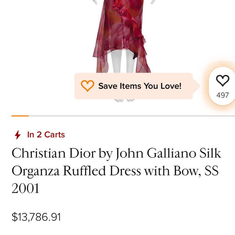 全新未穿Dior迪奧最最美經典款絲質浪漫洋裝F40約一般S~M-18