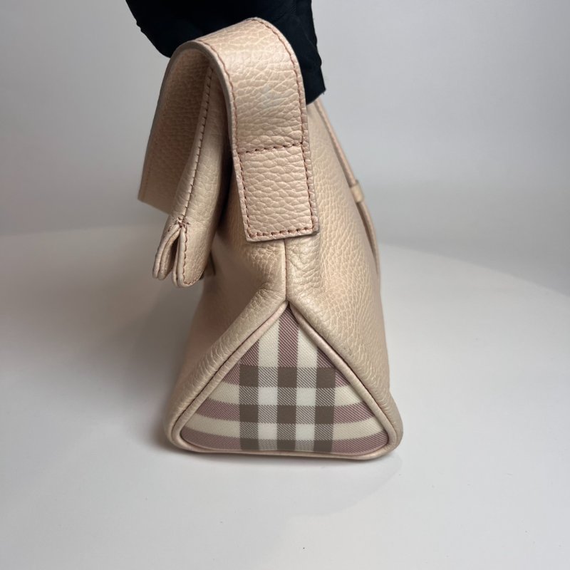 BURBERRY 牛角扣單肩包-2