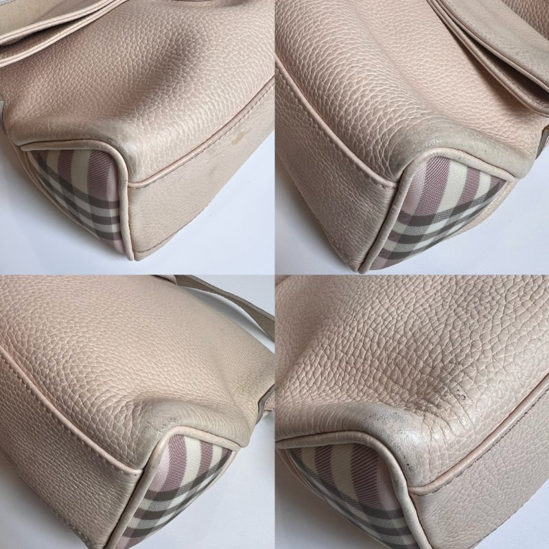 BURBERRY 牛角扣單肩包-10