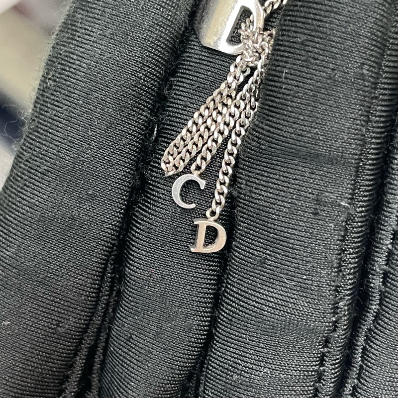 Dior 中古 vintage 蕾絲鏤空CD字樣 地雷系 戒指 XB764-3