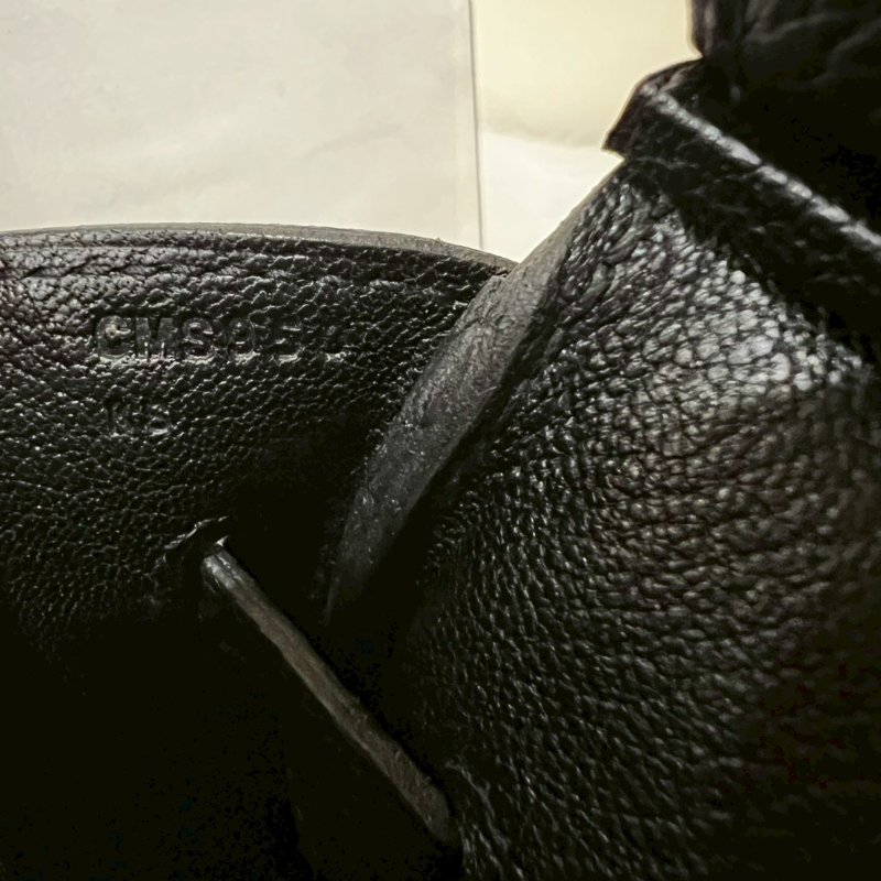 HERMES Birkin 35 Togo 柏金包 黑色 特殊訂製款玫瑰金扣 99成新 全套購證齊全2018 C 刻-21