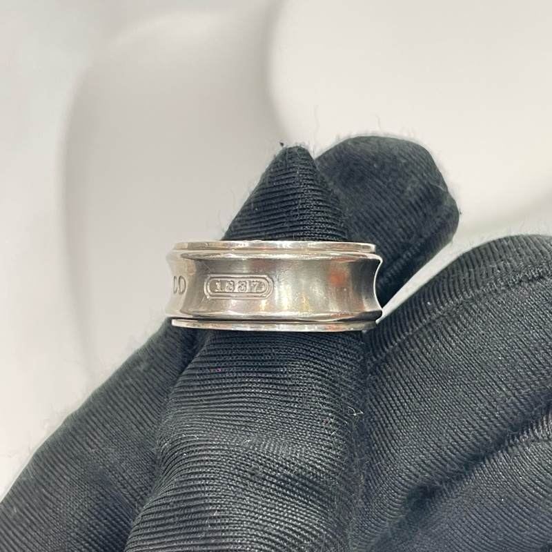 Tiffany & Co. 1837系列銀戒指 X147-12