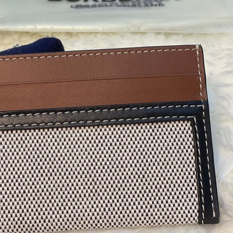 🤣 雙11到了，我的理智正式下線 💸【BURBERRY 巴寶莉】帆布卡片夾(下單前須先私訊)-4