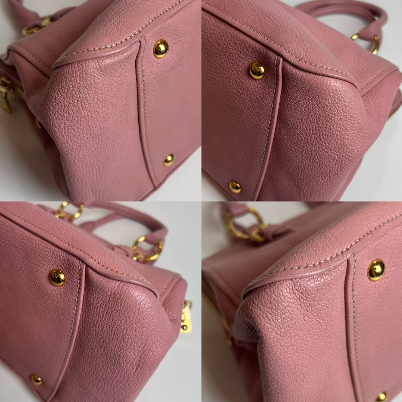 MIUMIU 粉牛皮兩用包-10