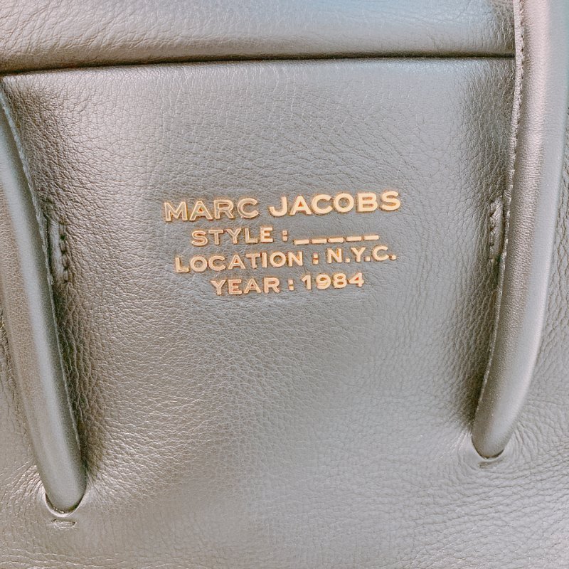 MS0355 Marc Jacobs 馬克·雅各布斯 保齡球包 黑金 手提 腋下 The Duet Mini Satchel Calfskin Black x GHW-9