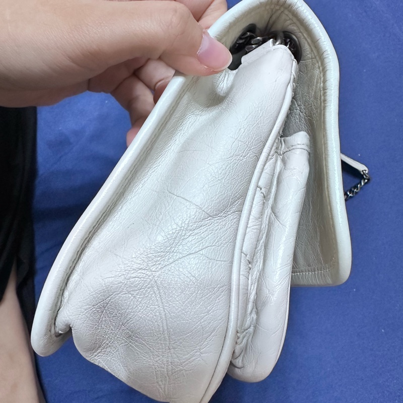 ysl Niki baby 小號 白色 保存完好-7